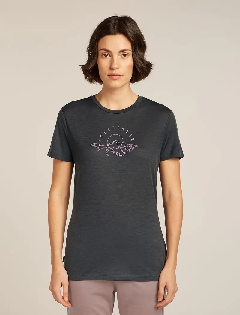 Merino 150 Tech Lite SS Tee Sunrise Summit W