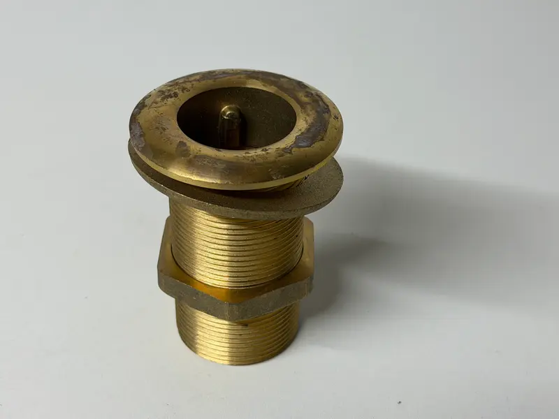 Messing doorvoer 48 mm