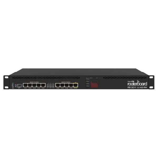 MikroTik RB3011UIAS-RM 10-ports rackmount ethernet switch