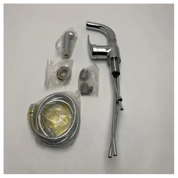 Mixer Tap chrome finish with extendable shower 102568