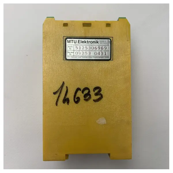 MTU 52125306969 engine over-rev relay module