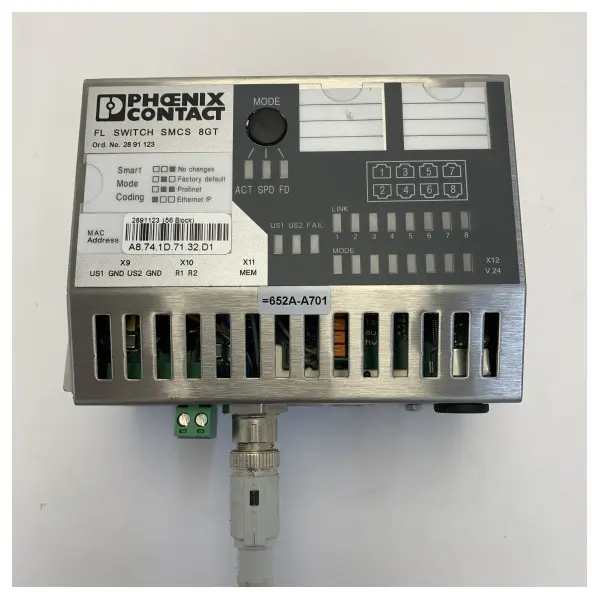 MTU X00E50210680 Signal Network Switch for Copper Cables