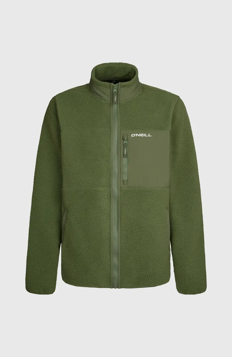 Must-Have High-Pile Full-Zip Fleece | Surface Algae