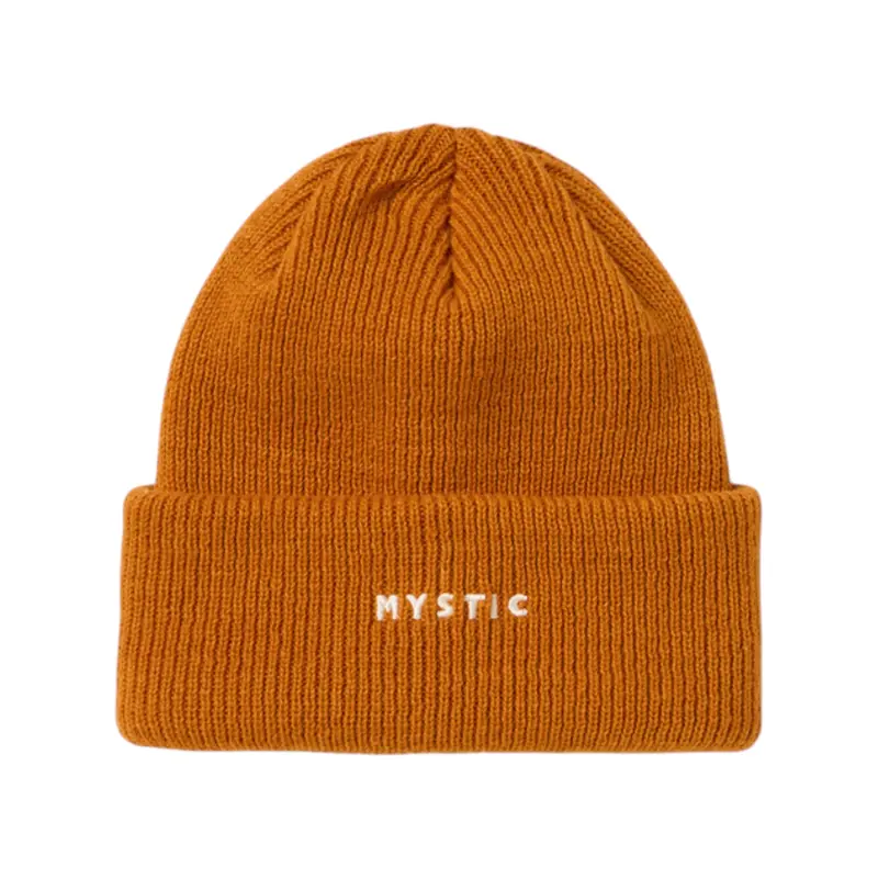 Mystic The Logo Beanie Golden Brown