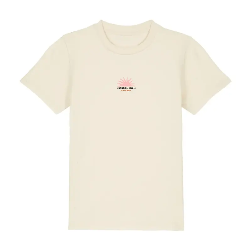 Natural High Sunset Tee Mini Natural Raw