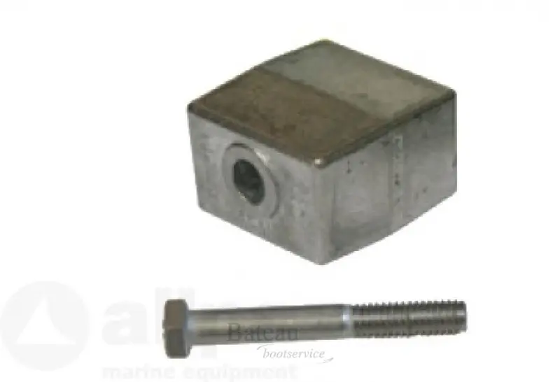Navalloy Anode side pocket anode