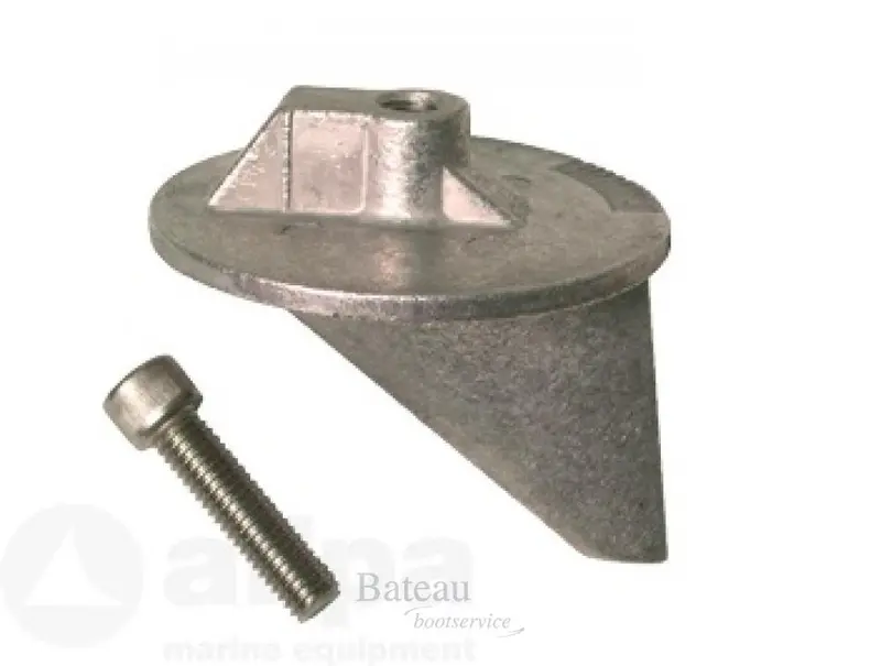 Navalloy Honda Anode; Trim Tab Anode