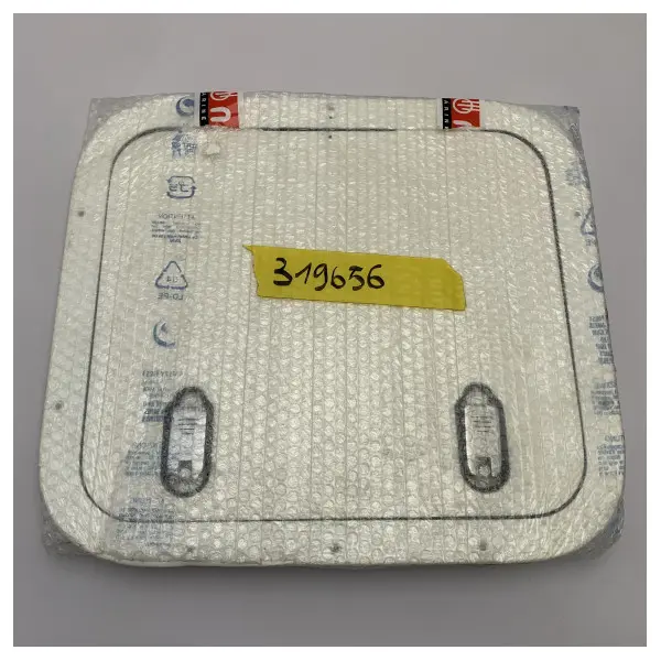 NEMO white coated non-hinged deck hatch 446 x 393