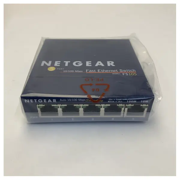 Netgear 5-poorts 10/100 Fast Ethernet Unmanaged Switch