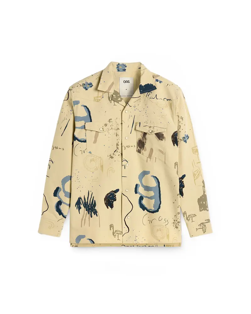 OAS Clint Shirt Beige