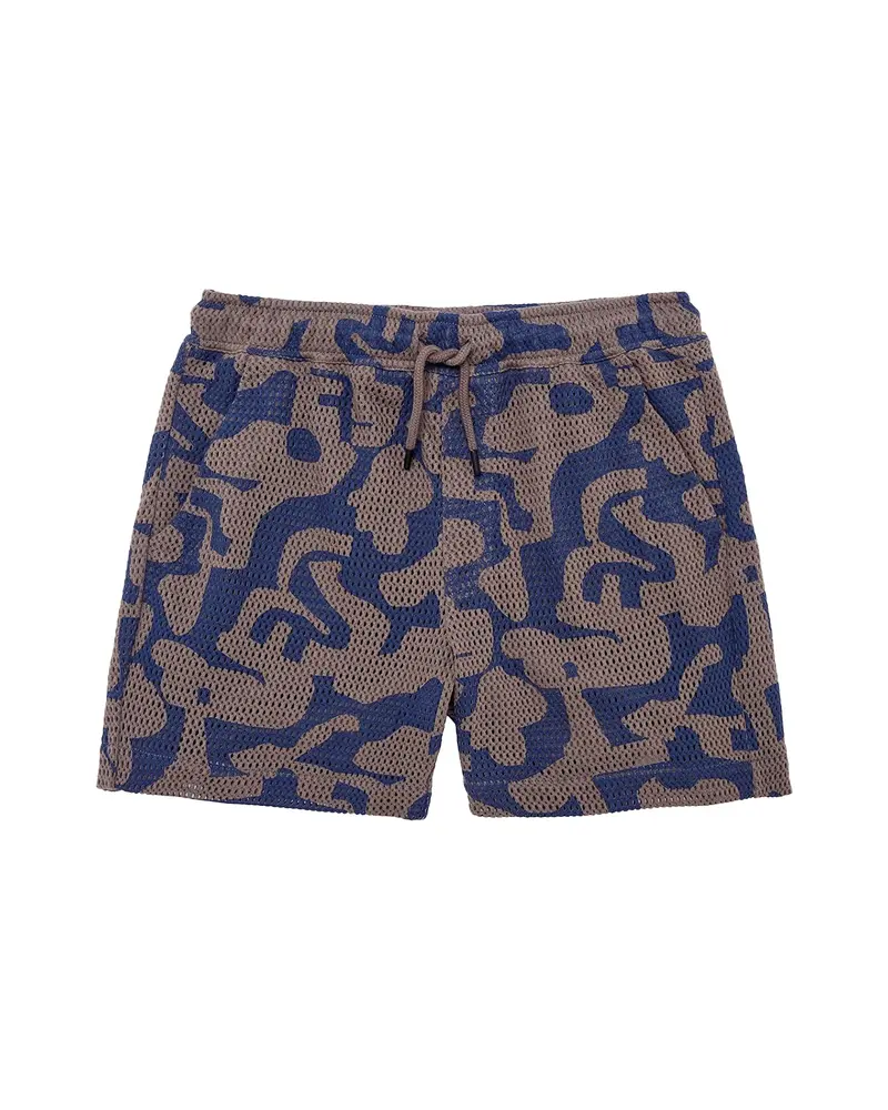 OAS Morel Puzzlotec Net Shorts Brown