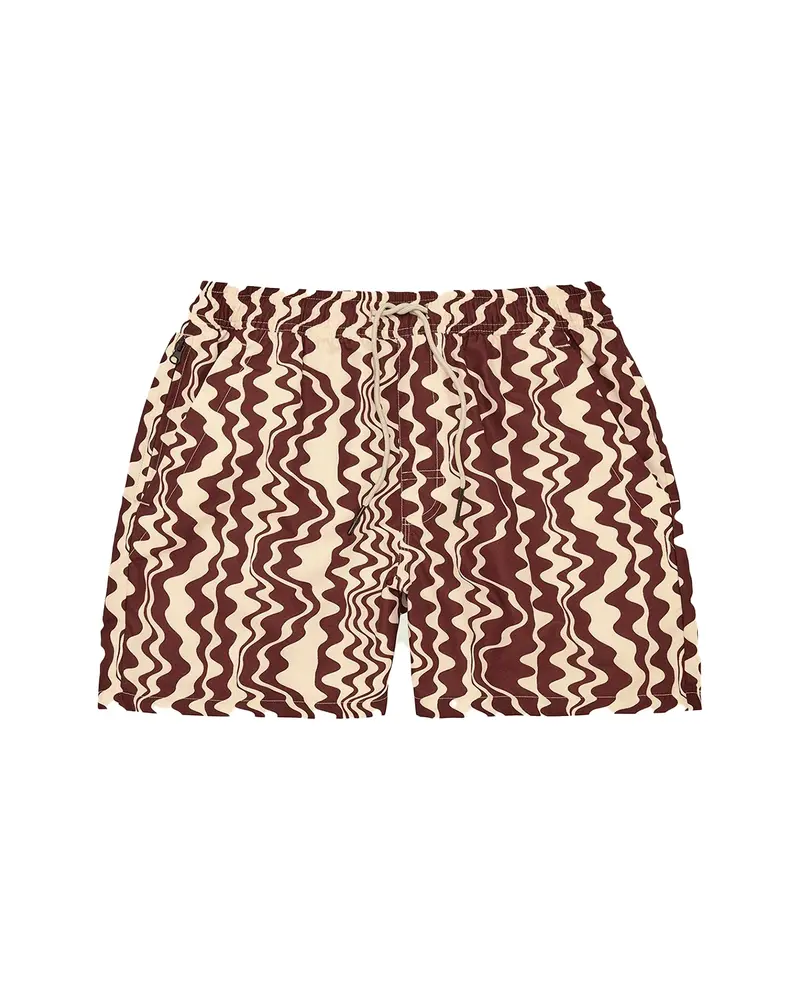 OAS Ruby Verve Swim Shorts Red