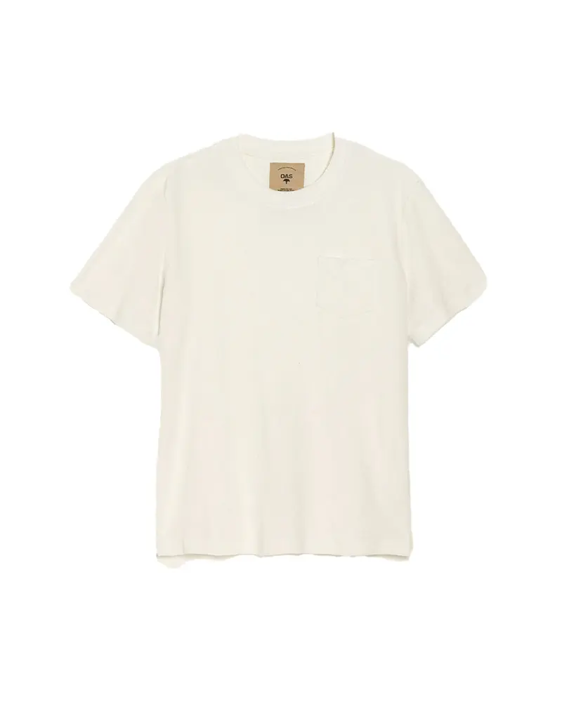 OAS White Terry Tee