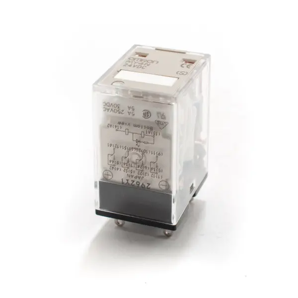 Omron 24V DC Marine Relay MY4N - Durable Waterproof Electrical Switch for Ship Control Systems