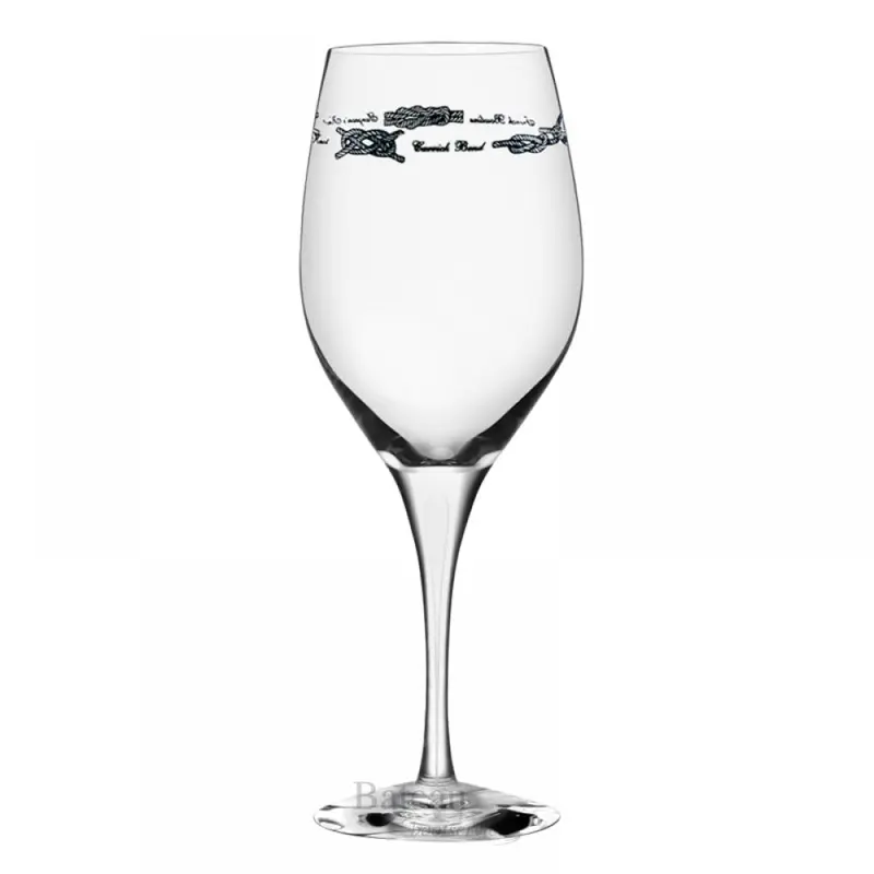 Onbreekbaar wijnglas nautische look boot