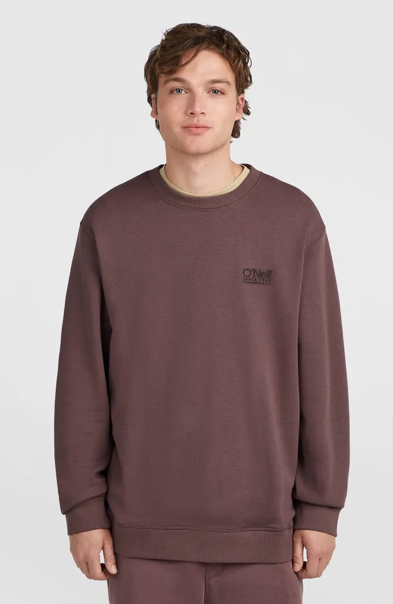 O'Neill Cali Crew Sweatshirt | Purple Gray