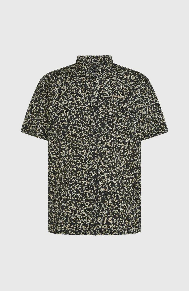 O'Neill Print Shirt | Black Dot Flower