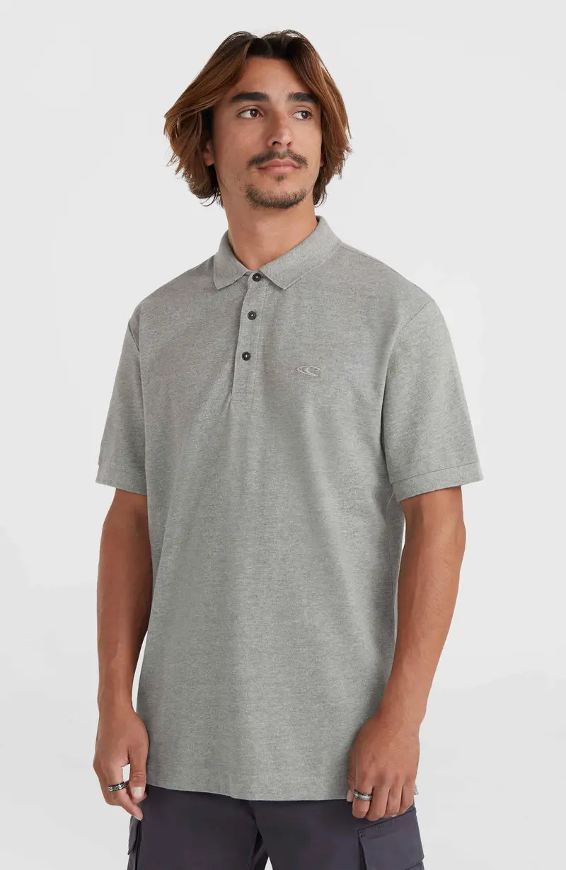 O'Neill Small Logo Polo | Silver Melee -A