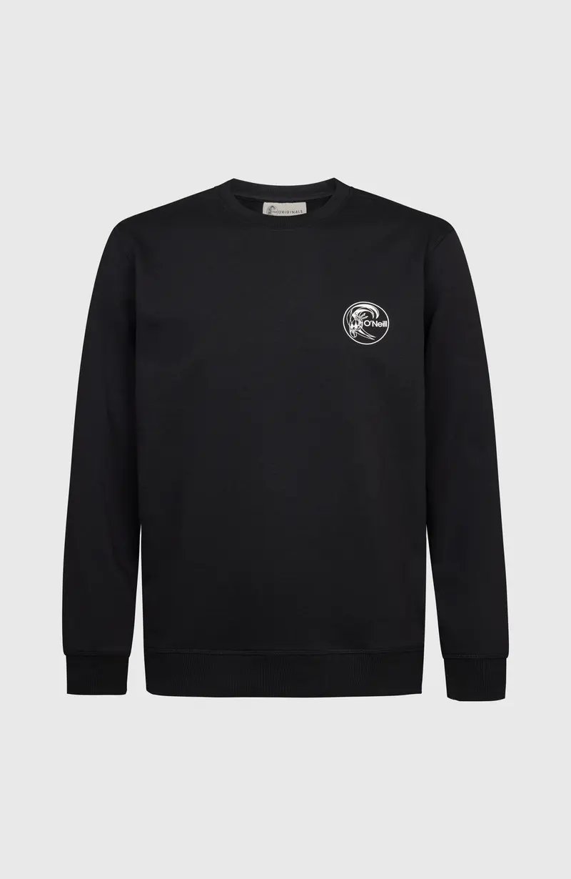 O'Riginals Chest Print Crew | Black Out
