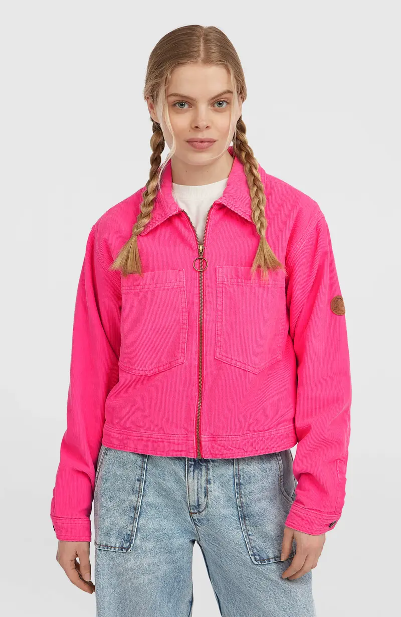 O'Riginals Cord Jacket | Carmine Rose