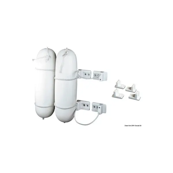 Osculati Bungee Fender Bracket White Adjustable 33.111.00