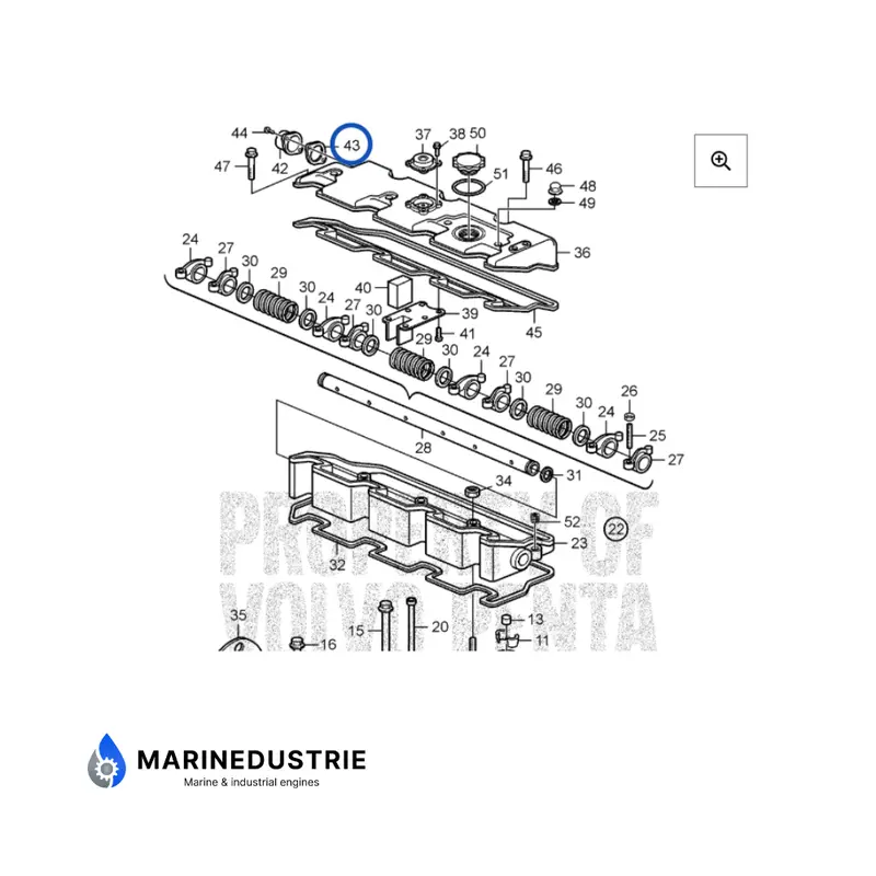 Pakking Volvo Penta - 3583658