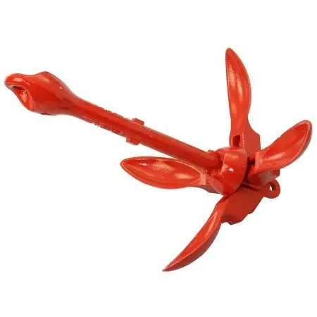 Paraplu anker 1,5 kg rood