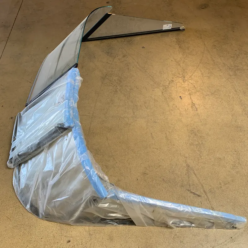 Parema WS62 windshield for Method 6.2 nautical waterski boat