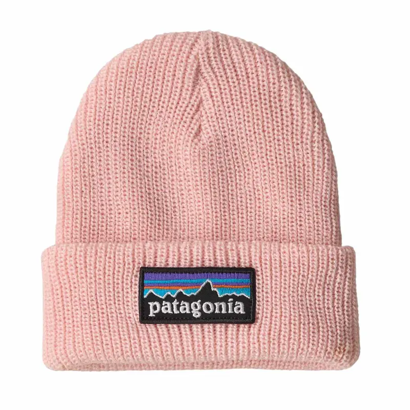 Patagonia Baby Logo Beanie Sunlit red