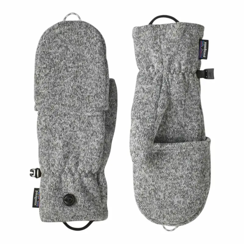 Patagonia Better Sweater Gloves Birch White
