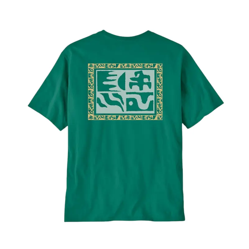 Patagonia M's Mother Rays T-Shirt Green