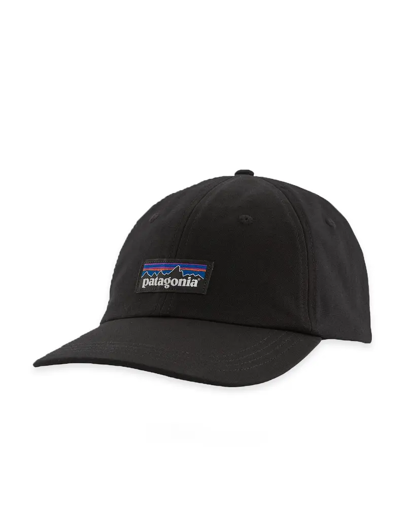 Patagonia P-6 Label Trad Cap Low Crown Black