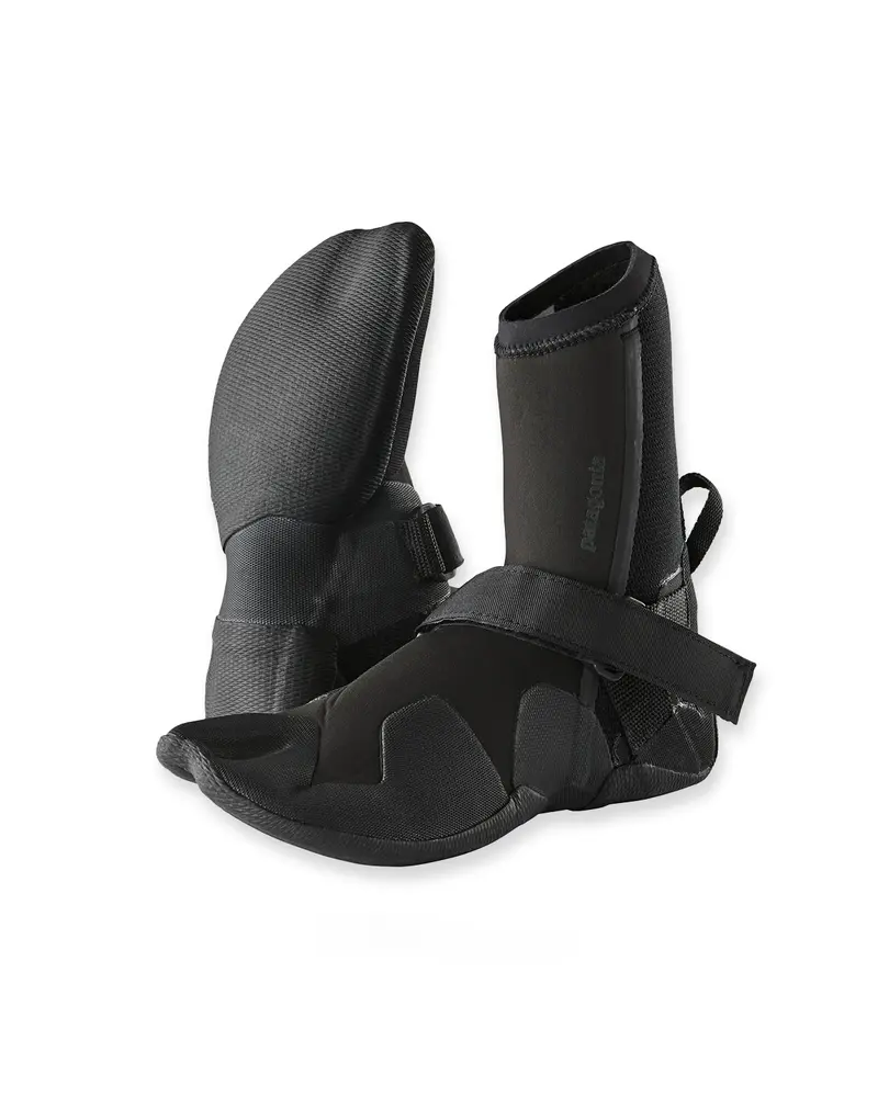Patagonia R3® Yulex Split Toe Surf Booties Black