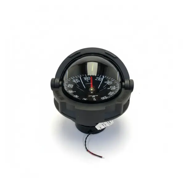 Plastimo Olympic 135 Liquid Compass with Black Dial 12/24V - 19346