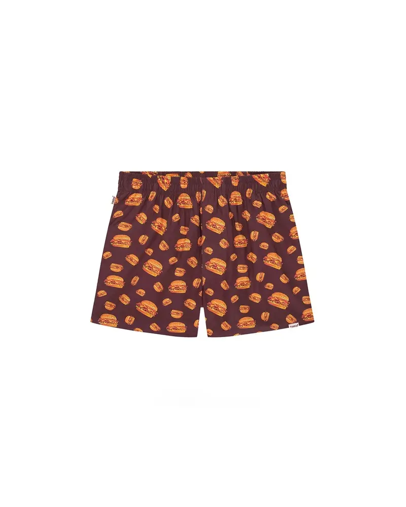 Pockies Burger Boxers Cherry