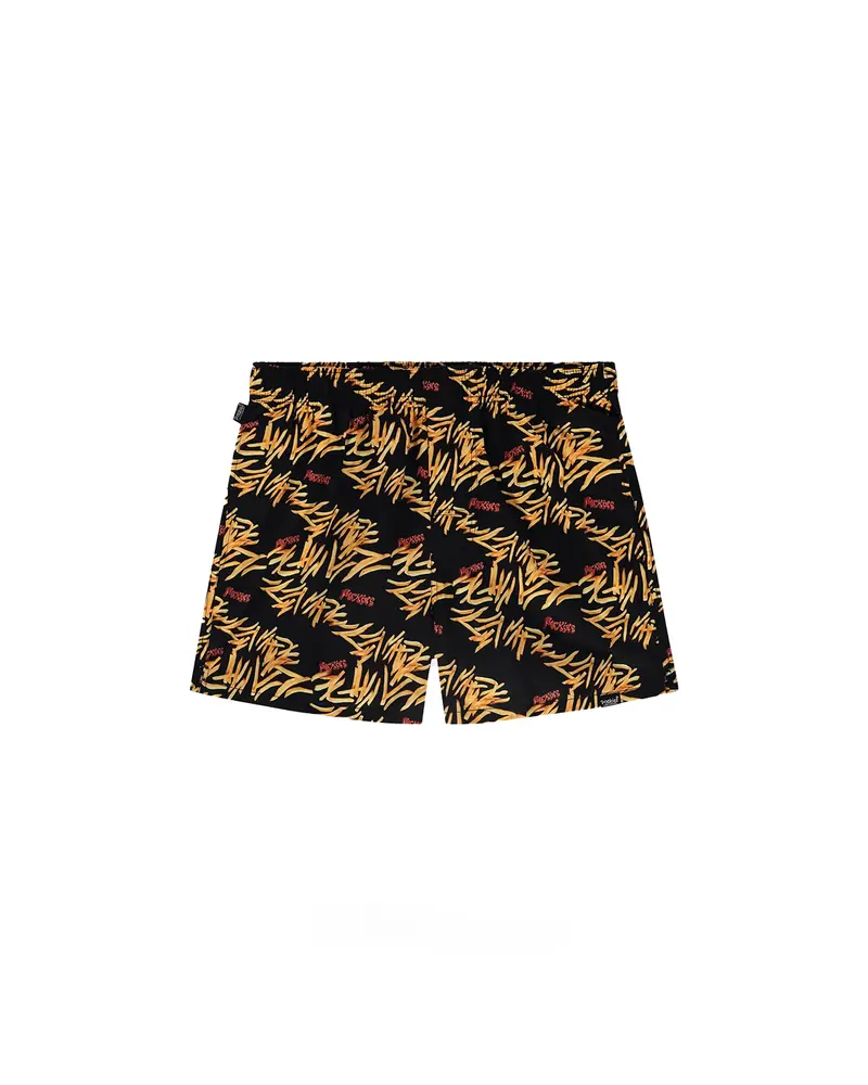 Pockies Fries Boxers Black