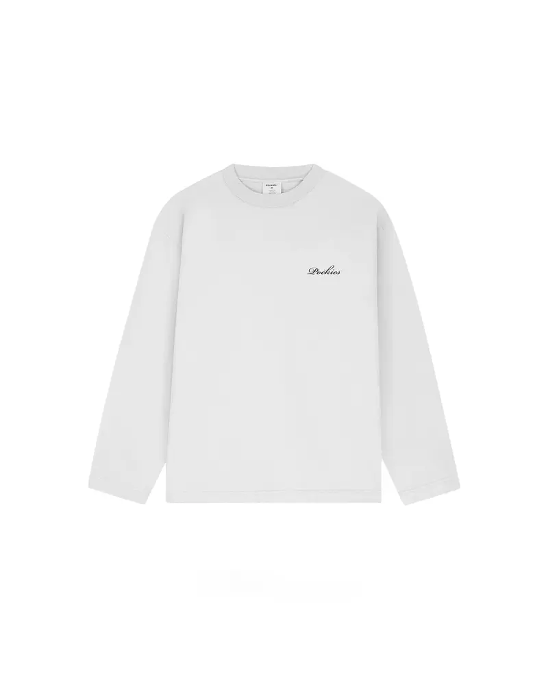 Pockies Lavender Longsleeve White