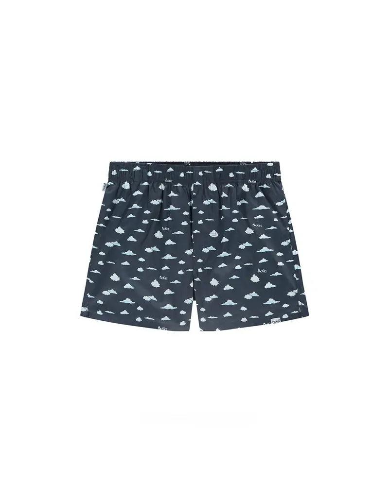 Pockies Navy Clouds Boxer Shorts Navy