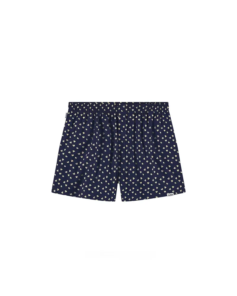 Pockies Navy Popcorn Boxer Shorts Navy