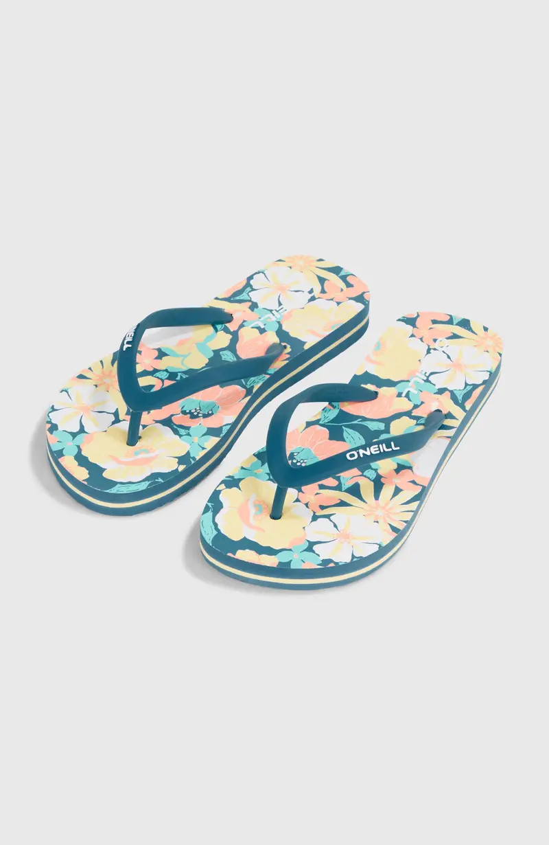 Profile Graphic Sandals | Blue Santa Monica