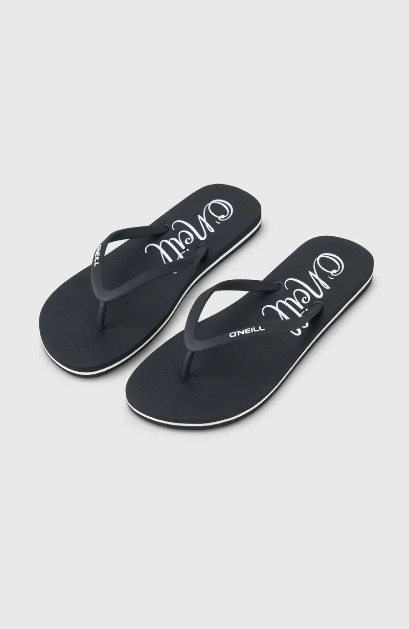 Profile Logo Sandals | Black Out