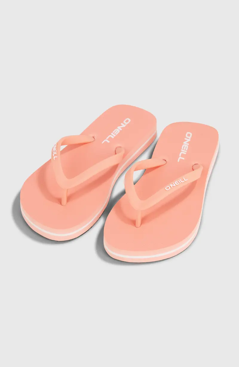 Profile Logo Sandals | Coral Pink