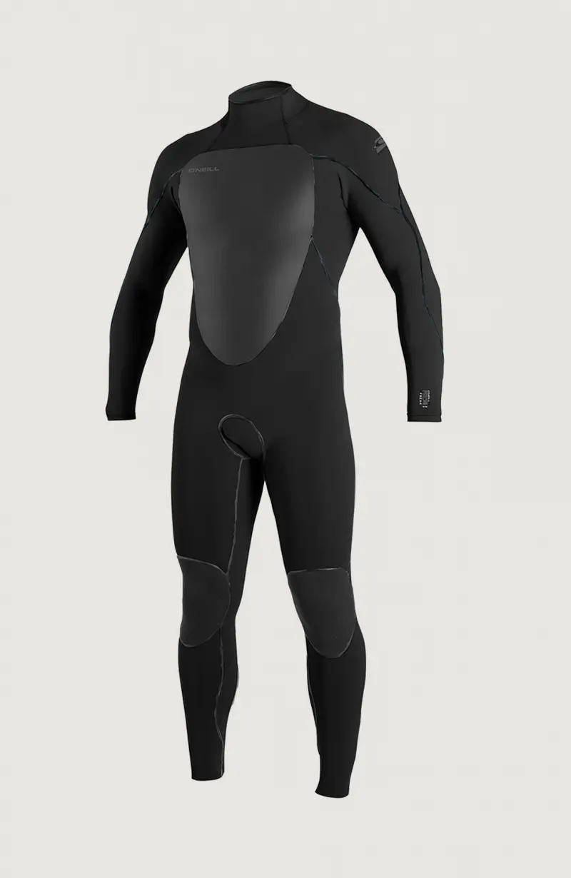 Psycho Freak Back Zip 4/3mm Full Wetsuit | Black