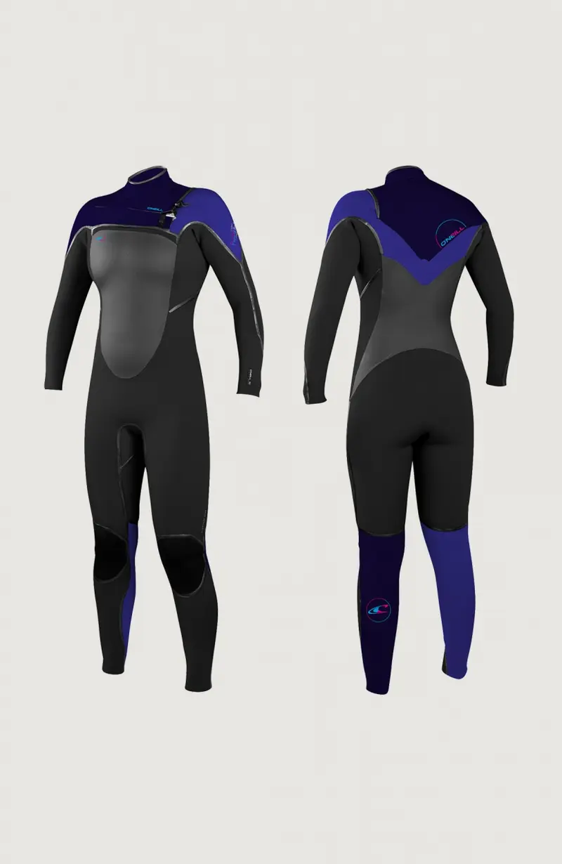 Psycho Tech Chest Zip 5/4mm Full Wetsuit | Black