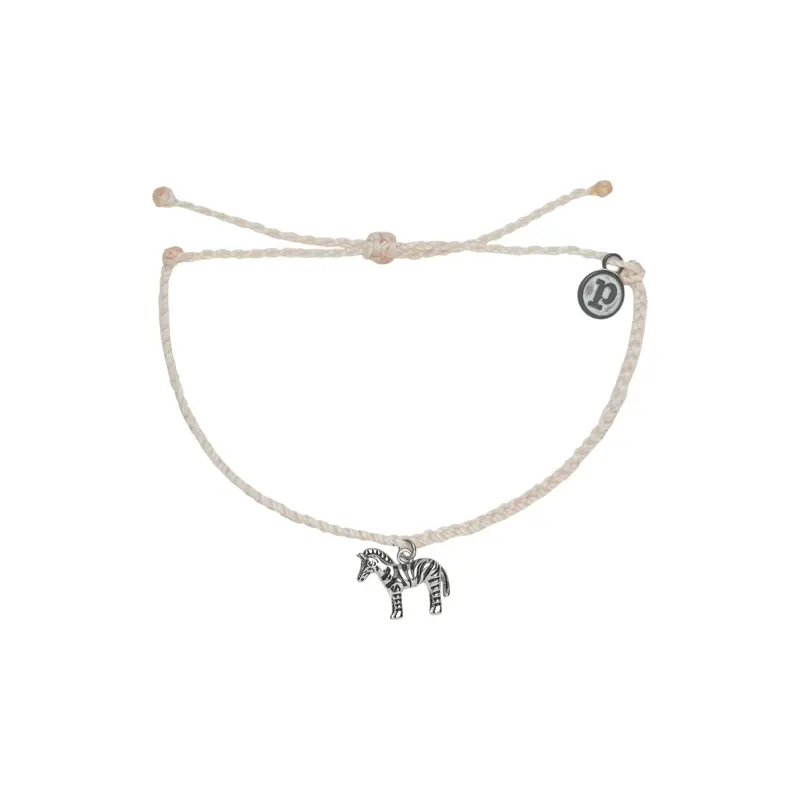Pura Vida Zebra Charm Bracelet