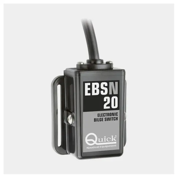 Quick EBSN20 Electric Bilgepump Switch Black 20A