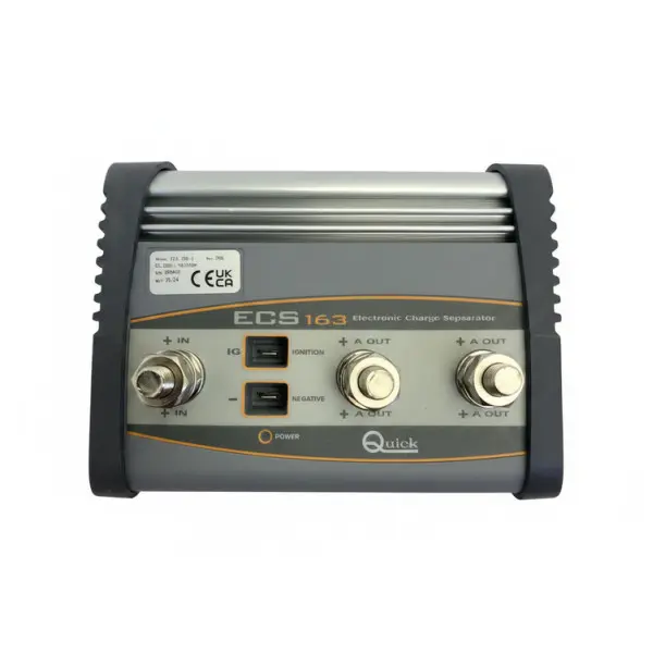Quick ECS 163 Electronic Charge Separator 160A - Marine Battery Isolator