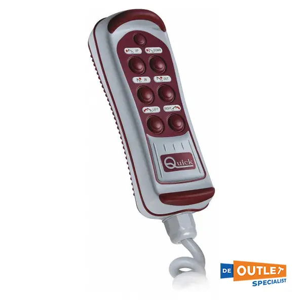 Quick HRC 1006 6-function wired remote controller - FPHRC1006L00D03