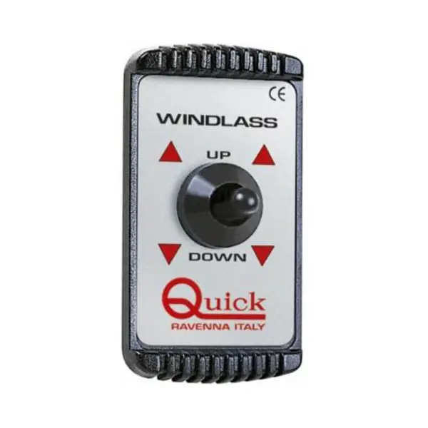 Quick Model 800 Up-Down windlass controller panel black 12/24V