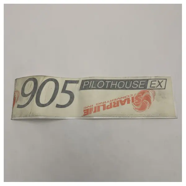 Quicksilver 905 PilotHouse Decal Logo | Sticker - 2321230